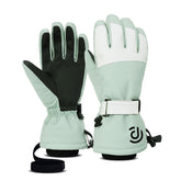 MARKERWAY Winter Warm 5 Layer Waterproof Ski Gloves